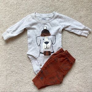 CARTERS Newborn Outfit Dog